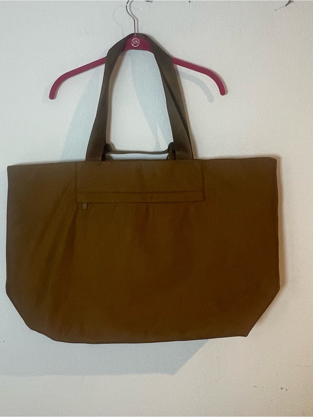 Away Large Featherlight Tote Amaro Brown Travel Shoulder Bag Carry On Zip Lightw - Picture 3 of 12